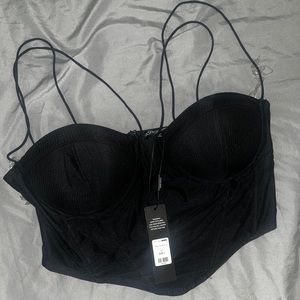 Corset crop top